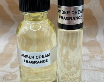 Amber Cream Perfume Body Oil free shipping