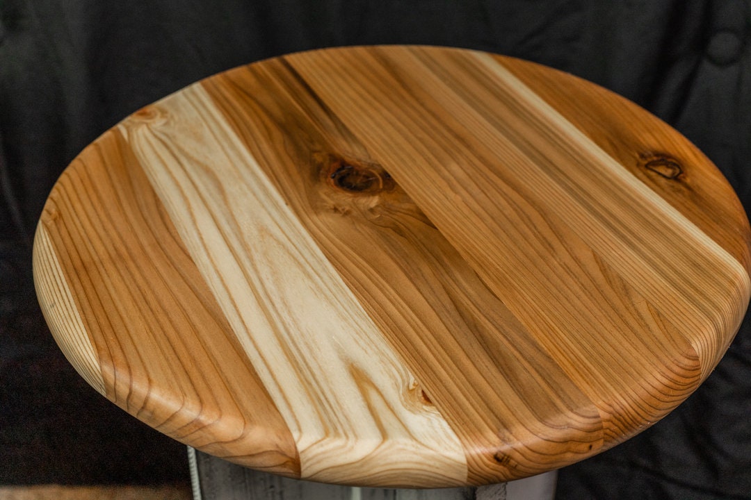 Upcycled Cedar End Tables Etsy