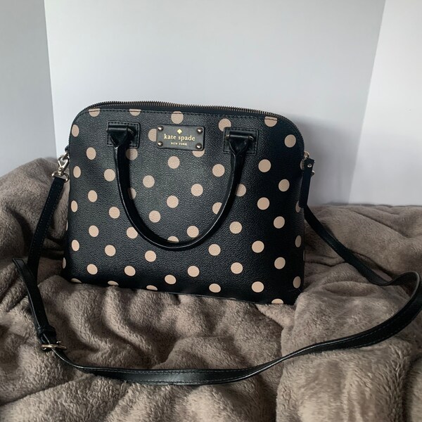 Vintage Polka Dot Purse - Etsy