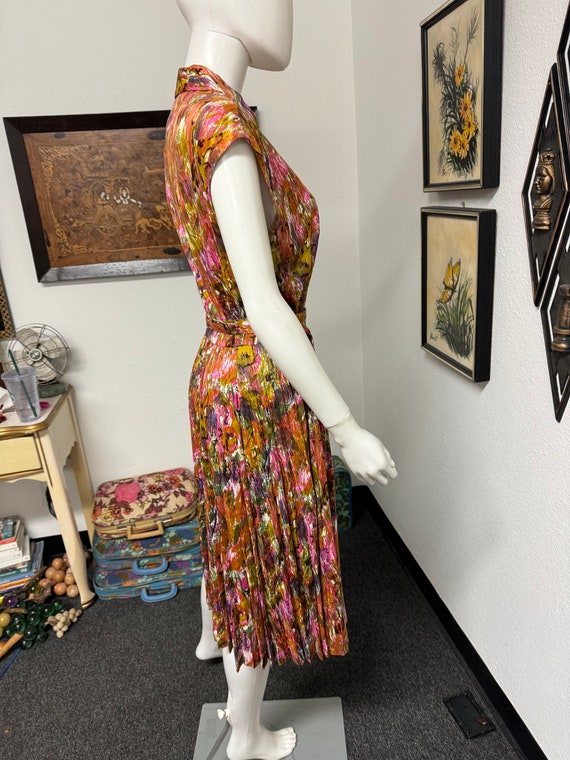 Sacony Dress With Belt /Vintage Dress - image 7