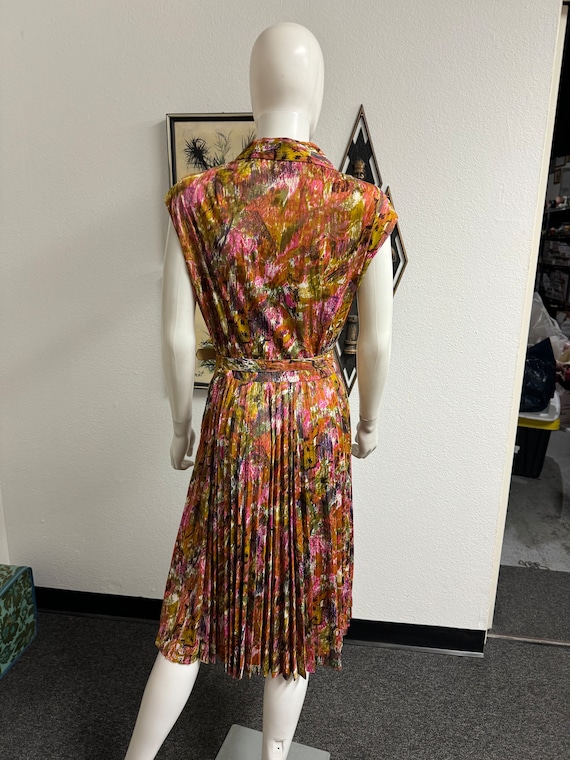 Sacony Dress With Belt /Vintage Dress - image 5