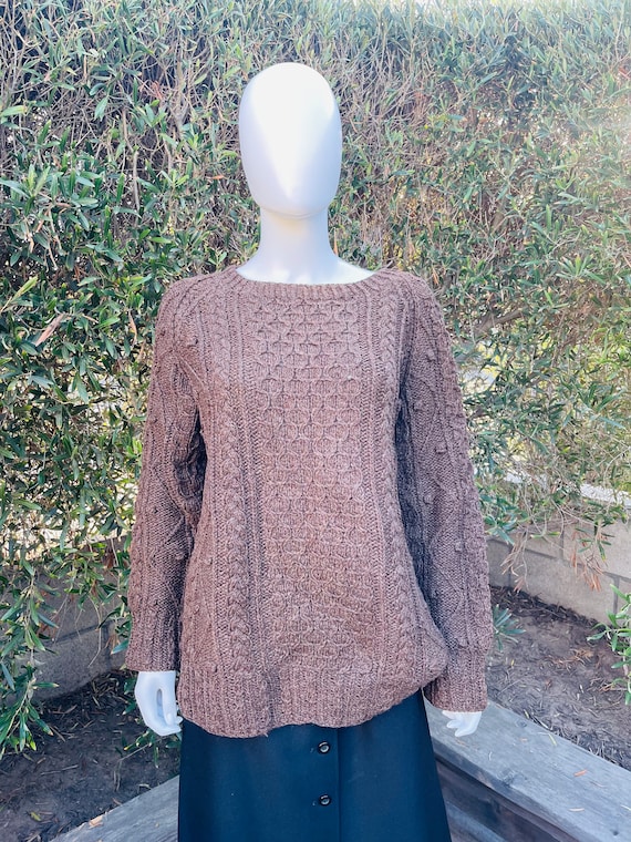 Vintage Loch Garmen Wool Sweater From Ireland