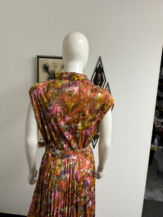 Sacony Dress With Belt /Vintage Dress - image 4