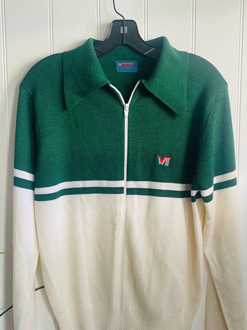 Veste Coupe-vent Green Tea Femme Taille L - Bleu à Rayures, Occasion Très Bon état