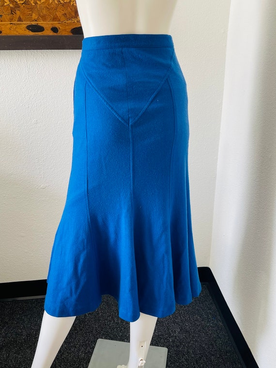 Liz Claiborne Blue Mermaid Skirt