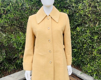 Vintage Camel Hair Overcoat