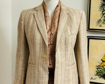 Evan Picone Neutral Colored Blazer