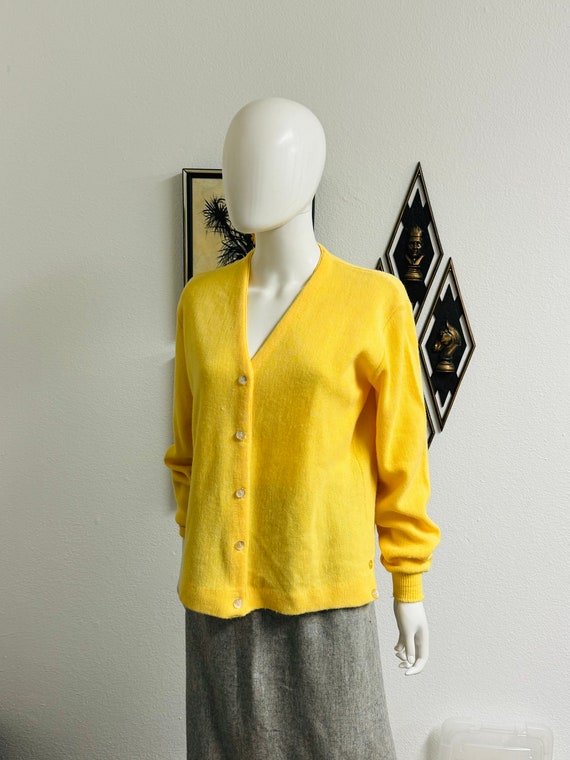 Vintage Pinnacle Yellow Cardigan