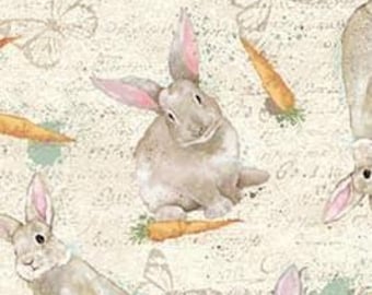 Easter Bunny Fabric - Bella Bunnies - Studio E - 100% Cotton