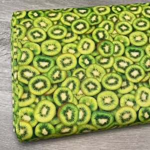 Kiwi Fabric - 100% Cotton - Whistler Studios - Windham - A La Carte - Down Under - Fruit Food