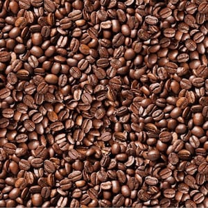Coffee fabric - Coffee Beans by Elizabeth's Studio - Food Festival collection - 100% Cotton Fabric