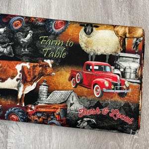 Farmer's Market Fabric - Farm To Table - Michael Miller - 100% Cotton Fabric - DCX11931-BLAC-D image 4