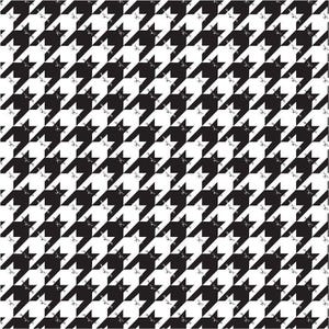 Kitty Houndstooth Fabric - Feline Good Collection - Timeless Treasures - 100% Cotton