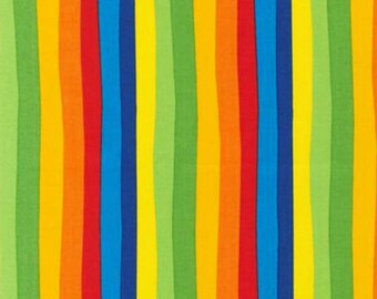 Celebration Stripe - Celebrate Seuss - Robert Kaufman - 100% cotton - Children's Book Fabric Reading