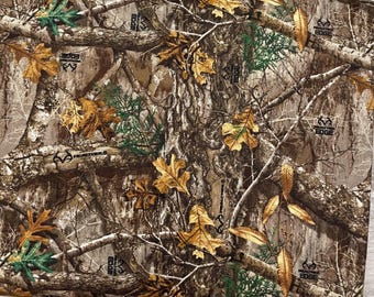Realtree Camo Fabric - Quilt Shop Quality - Sykel - Real Tree Edge Pattern #10286 - 100% Cotton