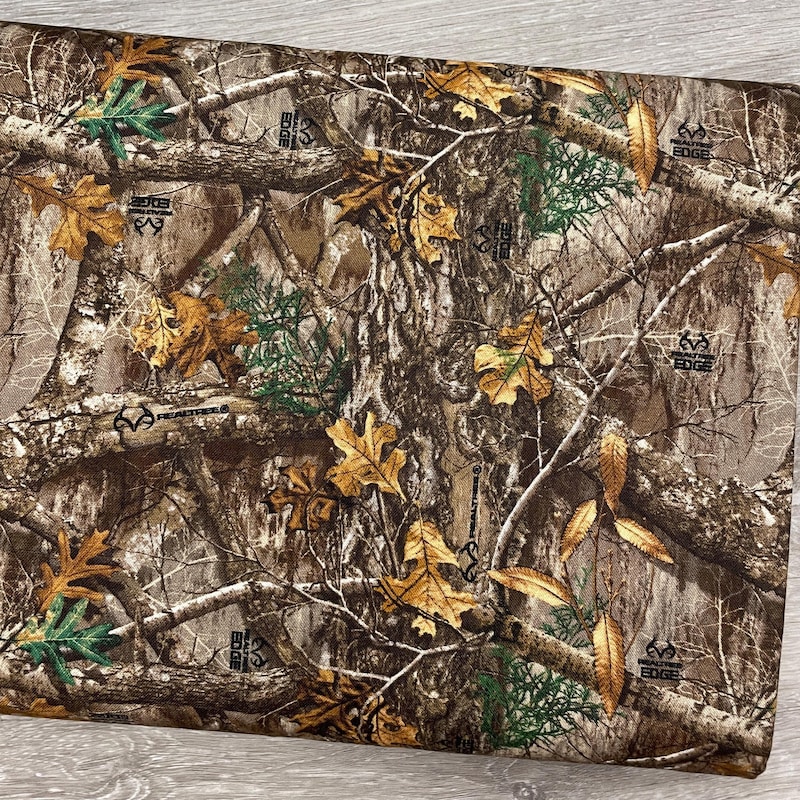 Camo Realtree Cotton Fabric - Etsy