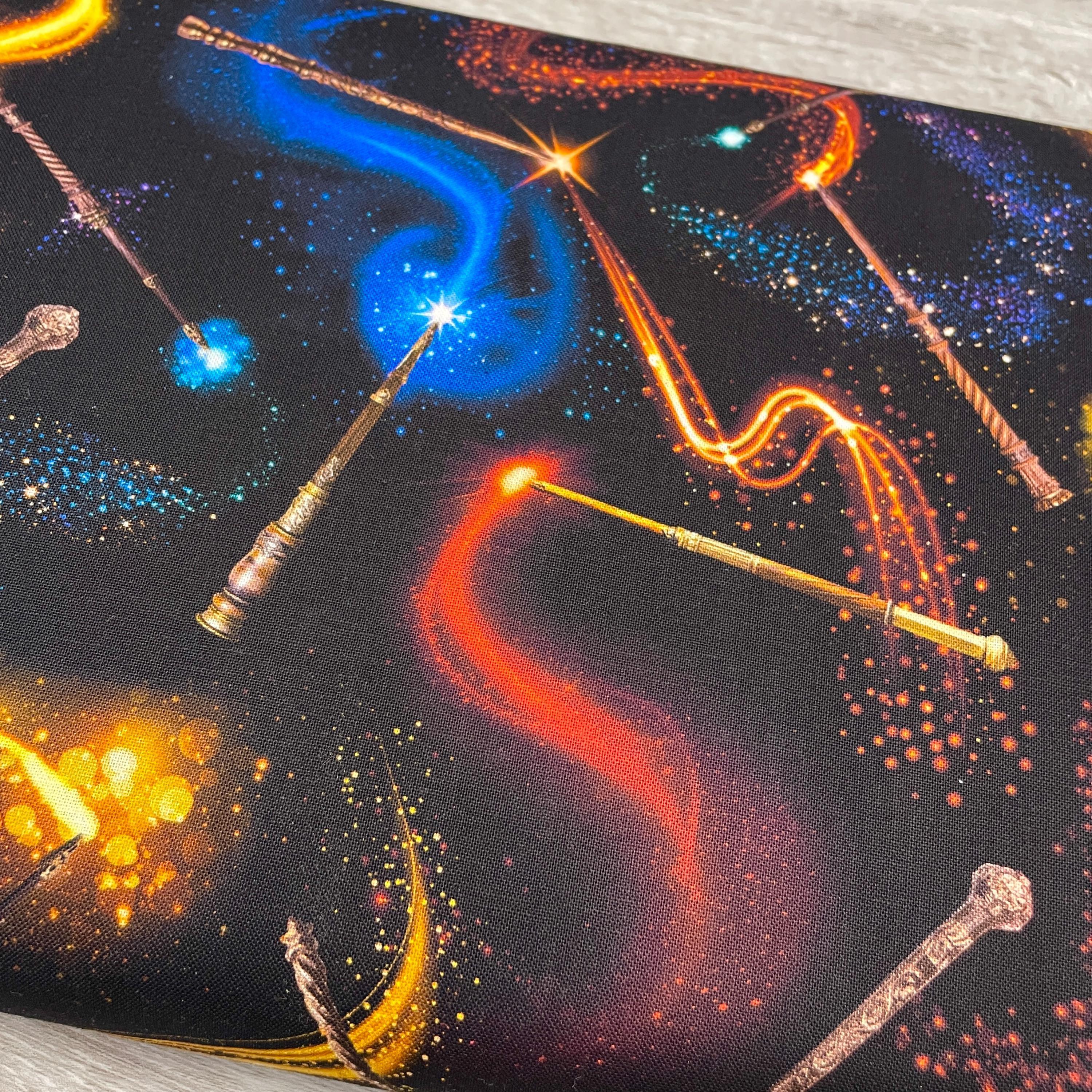 Magic Wand Fabric - 100% Cotton - Timeless Treasures - Mystic Library ...