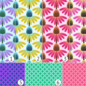 Anna Maria Horner - Love Always AM - 100% Cotton Fabric - FreeSpirit Fabrics - Echinacea floral fabric