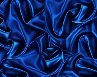 Velvet COTTON Fabric - Blue - The Gilded Age by Michael Miller - Not real velvet - Faux velvet material