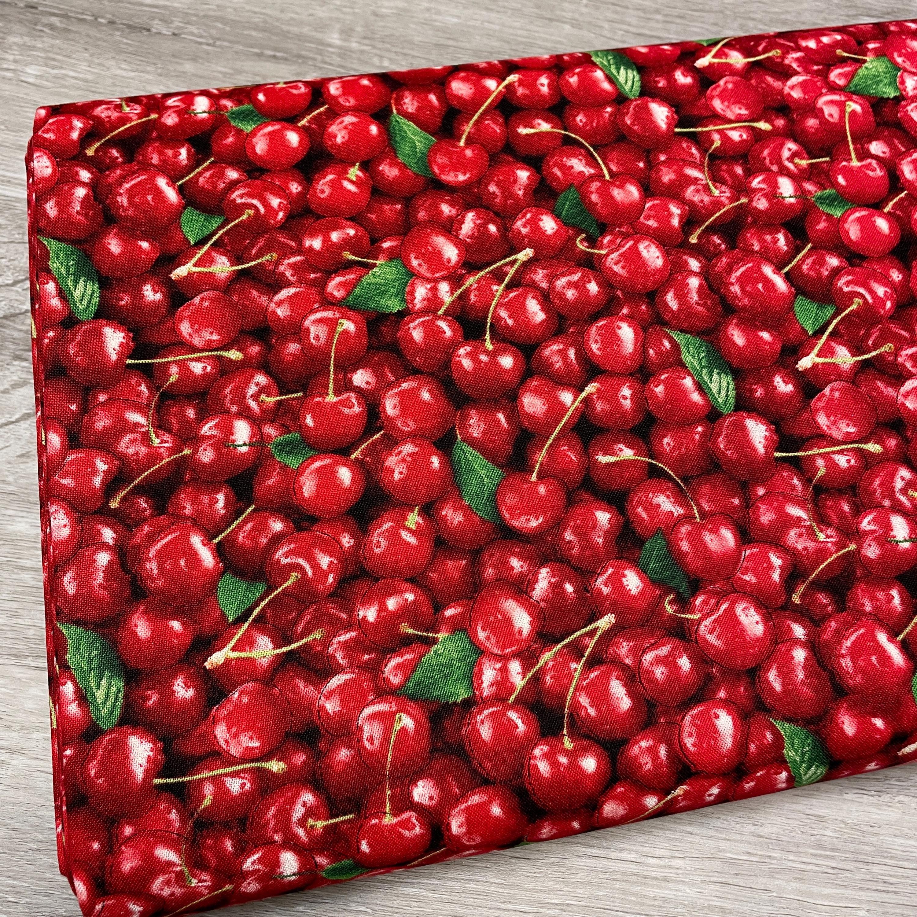 Cherry Fleece Fabric - Etsy display picture 3