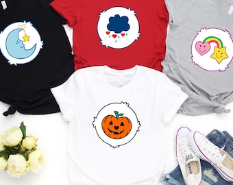 Care Bears Matching Shirts, Bears Group Costume Tee, Family or Team Outfits, Care Bear Birthday Shirt, Softball Team Matching Shirts
