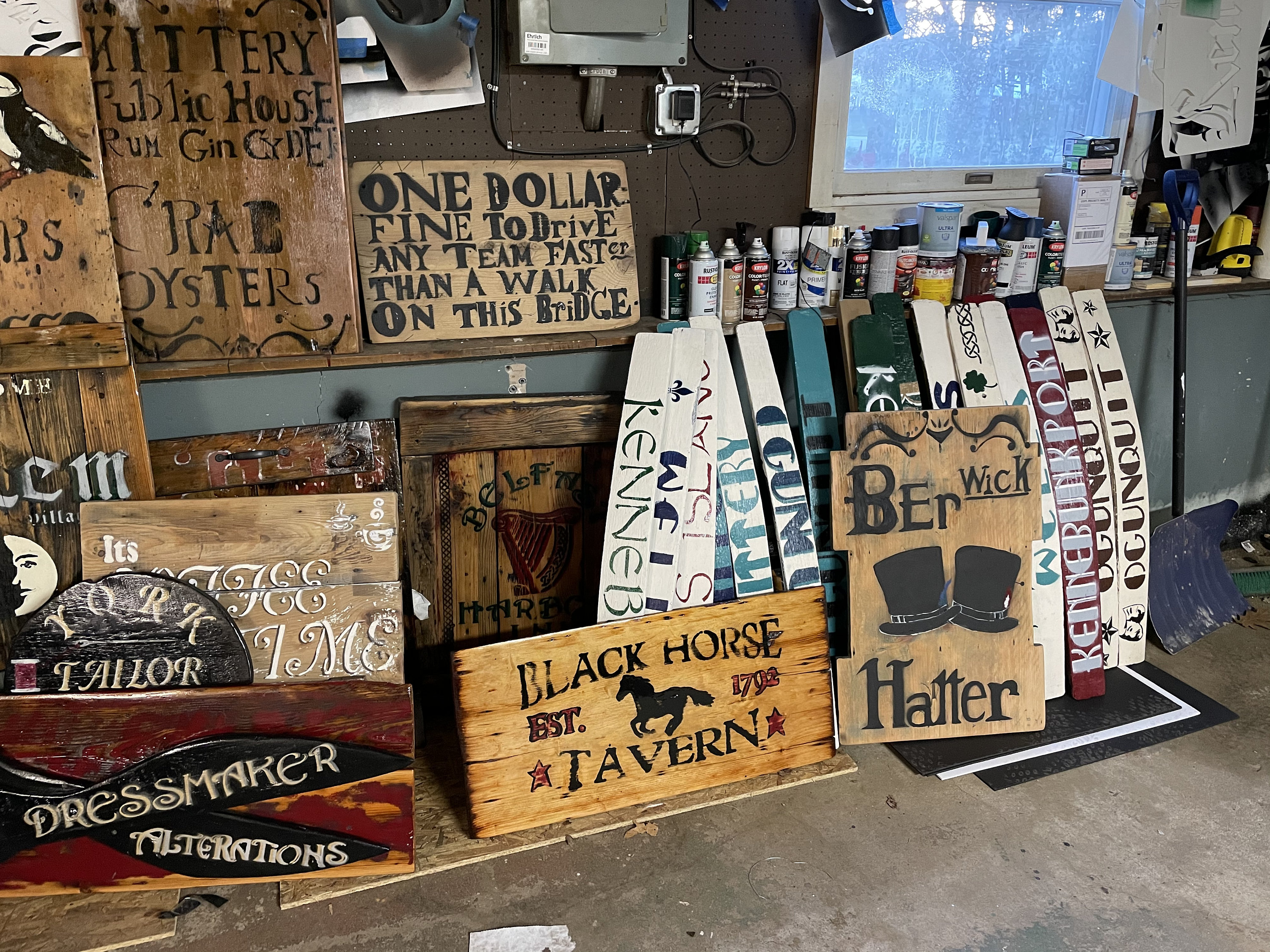 Tradegy Signs Amercian Colonial Trade Signs - Stove Covers and Trays - Etsy