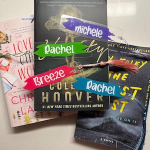 Personalized Acrylic Bookmarks