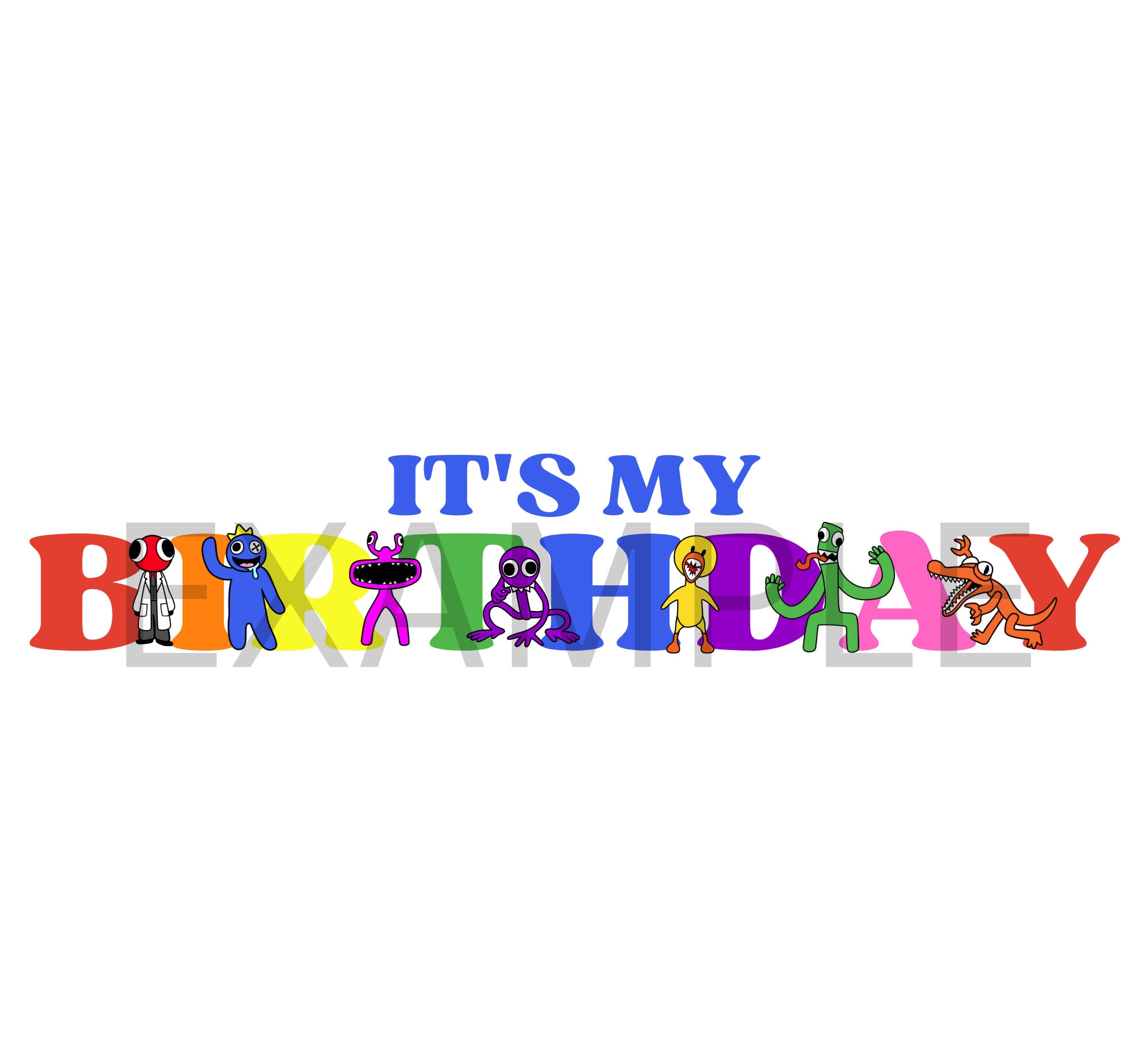 Roblox happy birthday svg png , led and white texts , you can check  otherstyle i have more than 4 style of roblox svg png files for prints