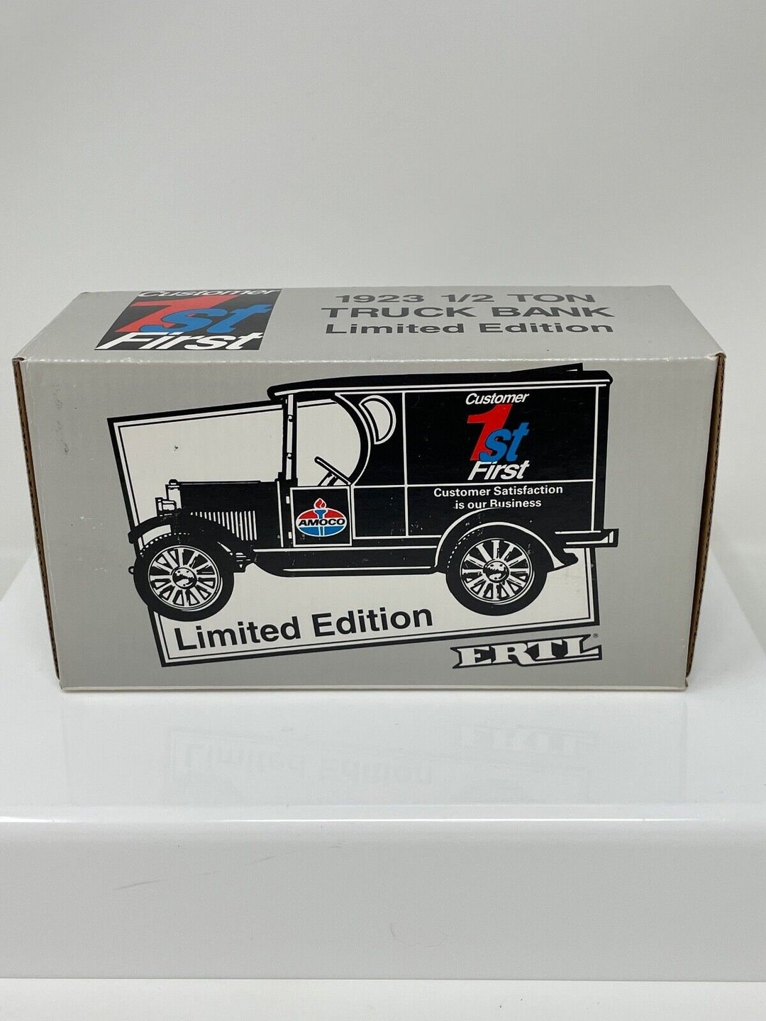 Ertl B850 Red Block Loomis Bank Blindato &ndash; Camioncino Diecast 1/32 Del 1996, Nuovo!