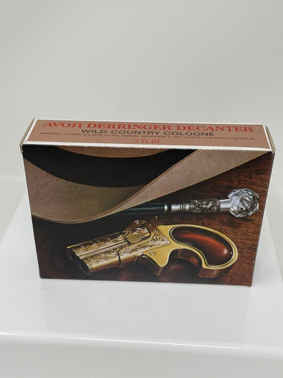 Avon Derringer Decanter Wild Country Cologne