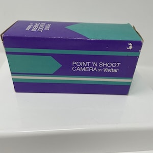 Vintage Avon Point &#39;N Shoot Kamera von Vivitar Neu in Originalverpackung 1987