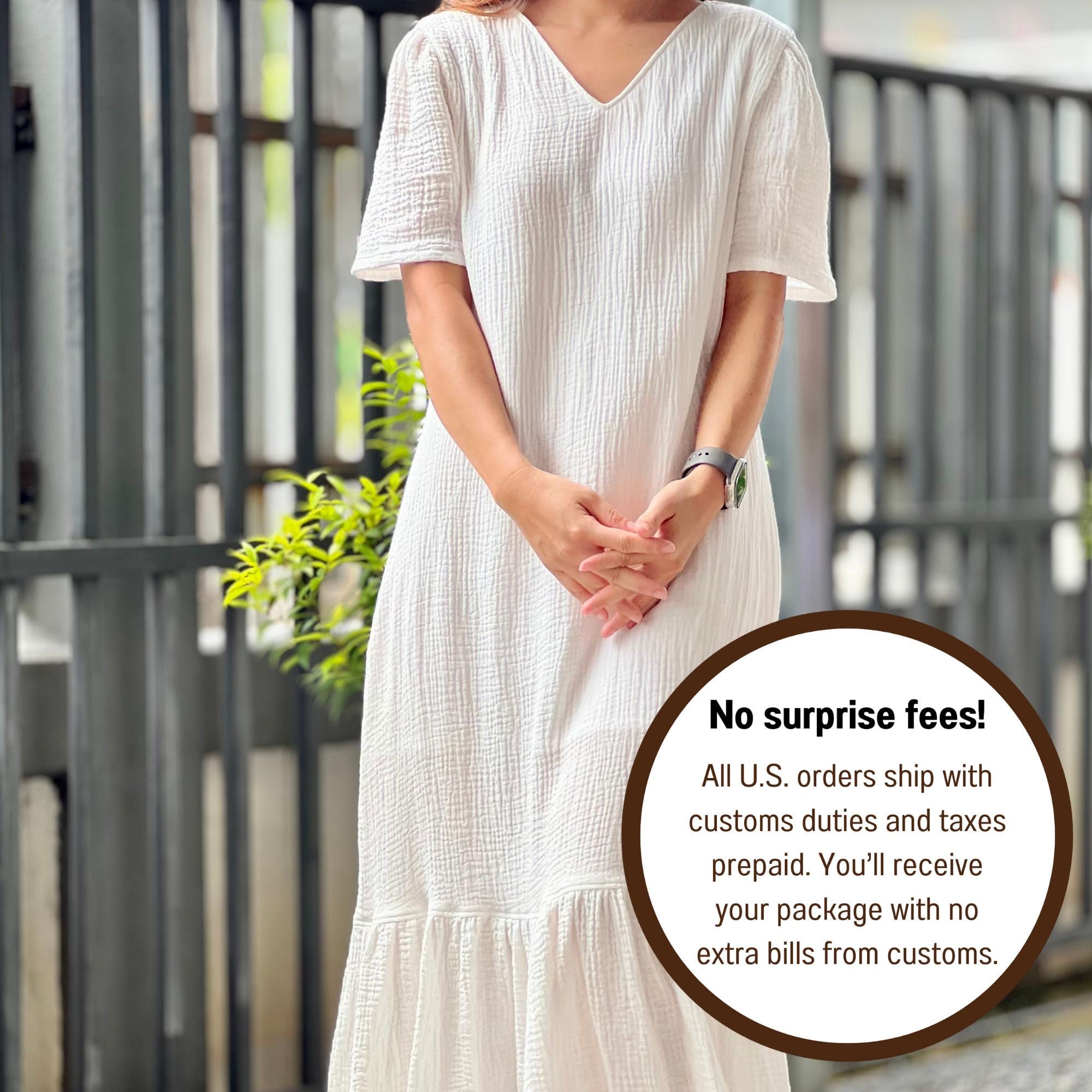 green emerald velvet dress Gauze Dress for Women Plus Size Casual Summer Tiered Maxi Linen Dress  Lightweight Oversized Simple Teacher Dresses Tea Length Flowy Tshirt Dresses  Cotton Linen Swing Sundress Beach Vacation Clothes at Amazon Women's main image 0