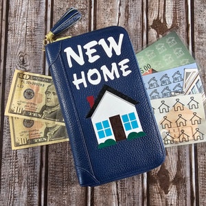 Royal Blue Large Savings Challenge Wallet, Cash Stuffing Money Envelope, Budgeting Cash System, Low Income Budgeting Holder, Sinking Funds