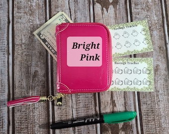 Mini Budget Wallet, Cash Stuffing Money Envelope, Savings Challenge