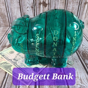Low Income Coin Jar, Savings Challenge Piggy Bank, Custom Cash Coin Bank, Savings Debt Payoff Bank, Cash Budget Custom Holder, Saving System