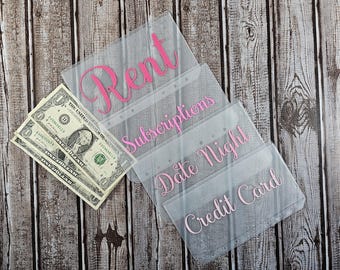 A6 Pink Savings Challenge Envelopes, Budgeting System