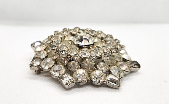 Glamorous Multidimensional Clear Rhinestone State… - image 5