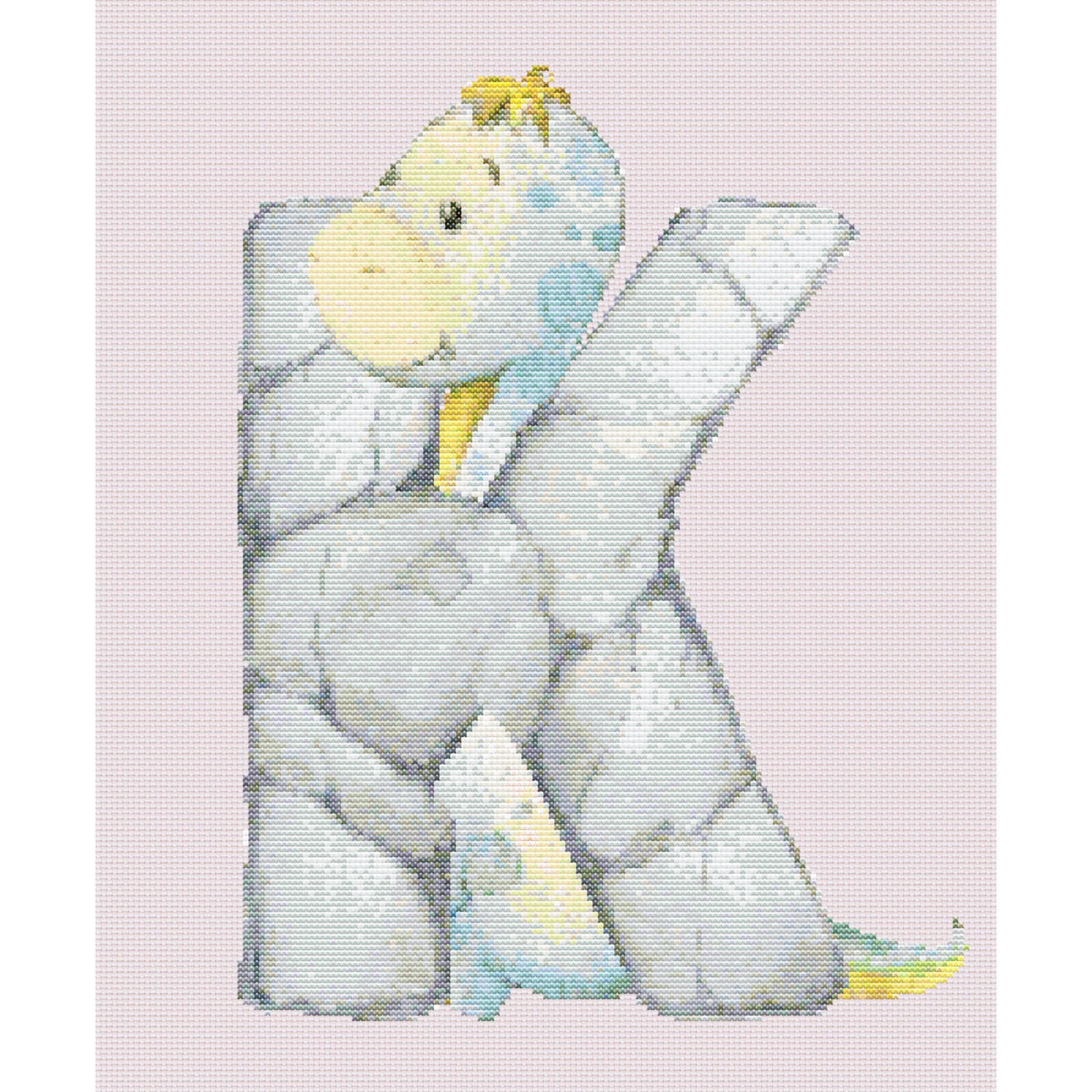 Nursery Cross Stitch Pattern, Letter Cross Stitch Pattern, Dino Cross