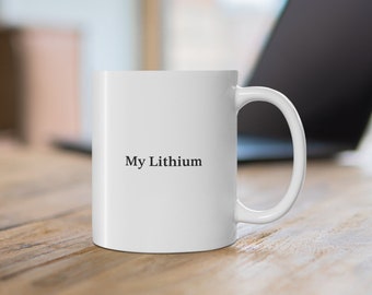 Mój kubek litowy – student psychiatrii, prezent dla lekarza