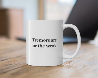 Kubek „Drżenie jest dla słabych” – prezent dla chirurga, lekarza, asystenta lekarza, pielęgniarki