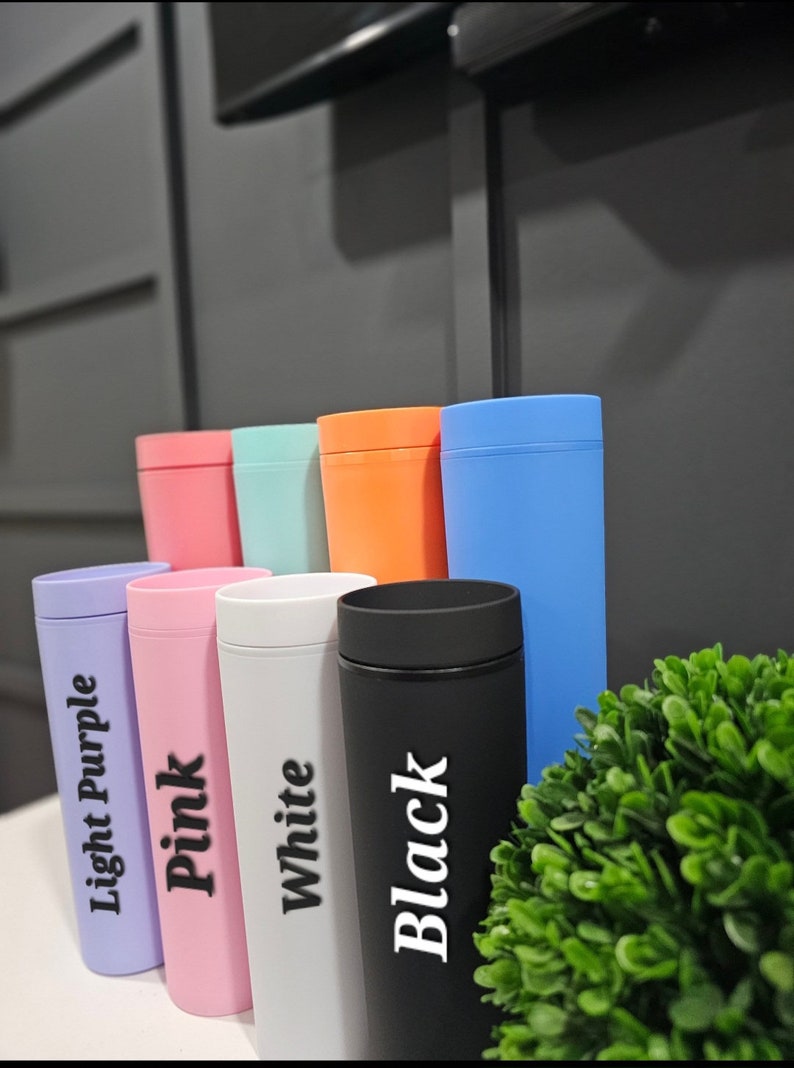 Customized Tumbler Personalized Skinny Tumbler With Lid and