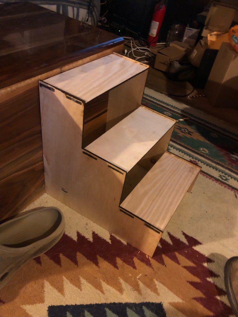 Easiest on Etsy Dog Stairs Laser Cut Files SVG Pdf 2 for 1 Etsy