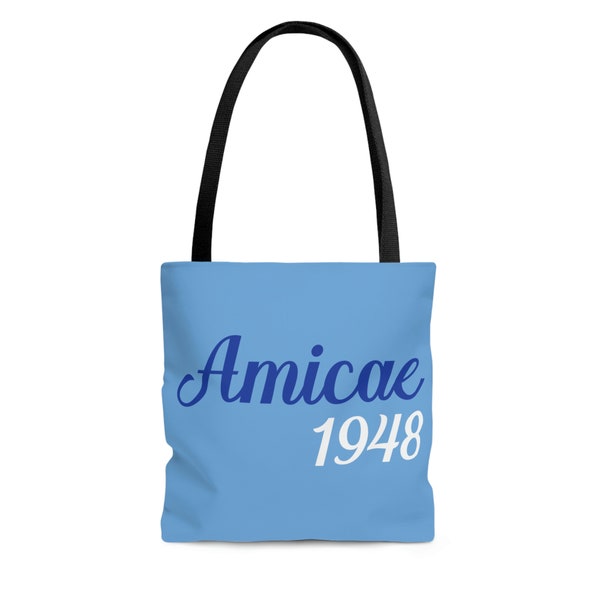 Amicae tote - Amicae Paraphernalia - Amicae Sweatshirt - Zeta Amicae - Friends of Zeta - Zeta Phi Beta - Dove - Black History - 1948