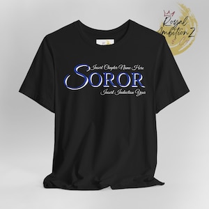 Personalized Zeta Soror Shirt - Zeta Phi Beta Sorority - Zeta Apparel - Zeta Phi Beta Para - Zeta Crossing Gift, Finer Woman - J16