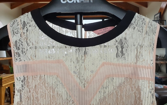 Ted Baker-london Lace Dress. Size 3 - Etsy