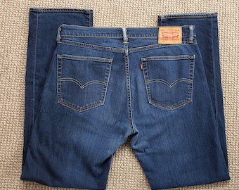 Vintage Levi's 539 Relaxed Straight Fit Fader Jeans W36 L30
