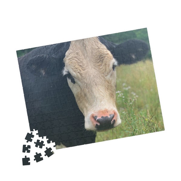 Cow, farm, animal, Puzzle (110, 252, 500, 1014-piece), kid, children, toy, fun, game, family time, gift, birthday, Christmas, country
