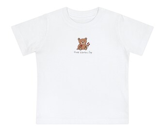 T-shirts pour bébé Ours de la Saint-Valentin