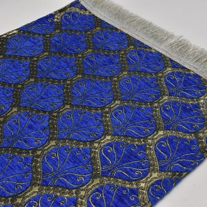 Authentic Pattern Table runner, Cobalt color, Bedroom runner, Handmade Table runner, Dining Decor Table runners Traditional Table runner