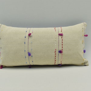 Small Lumbar Pillow cover, Vintage 8x16 inches pillow, Decorative Kilim pillow, Cushion case, Turkish pillow, Decorative Kilim Pillow cover